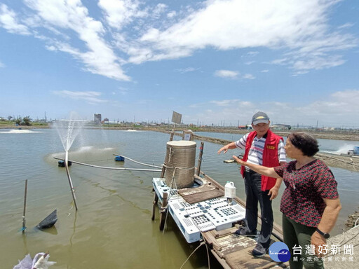 颱風帶來致災性雨水 高市府總動員勘查養殖魚塭受損情況