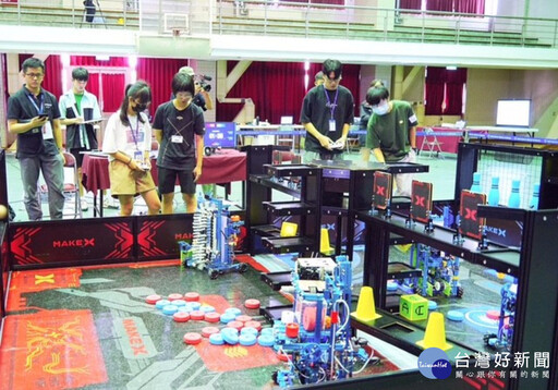 明道中學推動智慧機器人有成 MakeX公開賽囊括金銀銅獎項