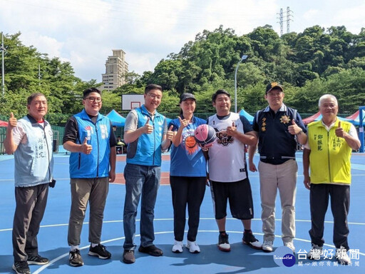 鼓勵運動強壯身心健康 中和區公所舉辦三對三鬥牛籃球賽