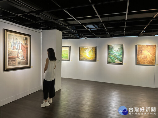 劉恆勇油畫展 油畫作品盡顯山林景緻