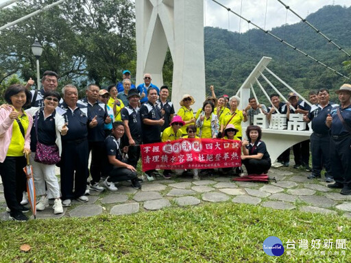 大甲志工谷關之旅 140位志工唱歌賞景超滿意