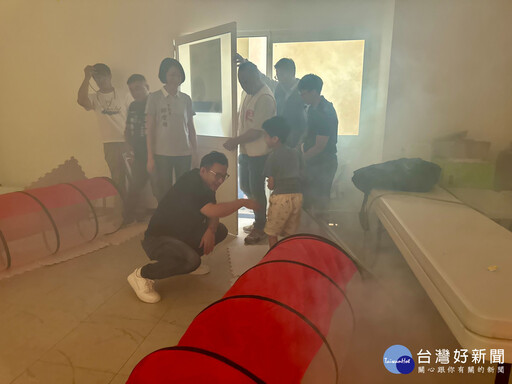 小小消防體驗營報名創新高 江啟臣：紮根消防安全意識