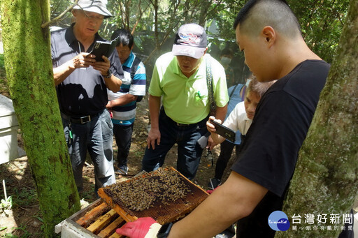 協助山村部落創造綠色經濟 林保署南投分署林下養蜂及蜂產品開班授課