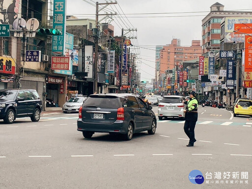 桃園景福宮慶讚中元水燈排遊行 桃警將交通疏導管制