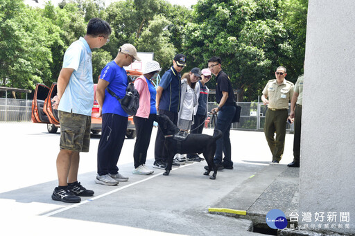 新北強化學務創新人員實務經驗 參訪少觀所及緝毒犬隊