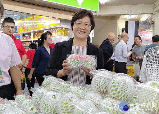 彰化攜手星國超市推台灣農產節 王惠美領軍行銷彰化優鮮驚艷海外