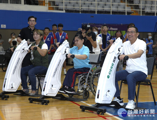 身障運動涼夏新選擇 新北身障嘉年華推AR手搖車體驗