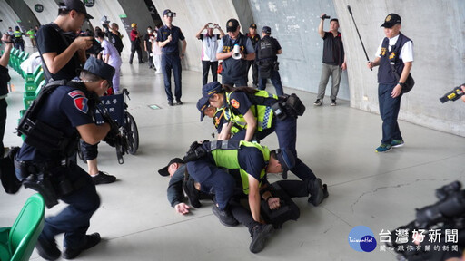 確保大型演唱會疏散應變 高市府完成國體場國土安全等級實兵演練