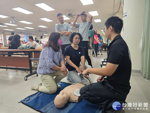 強化校園安全 永和國中 CPR 宣導提升教師急救能力