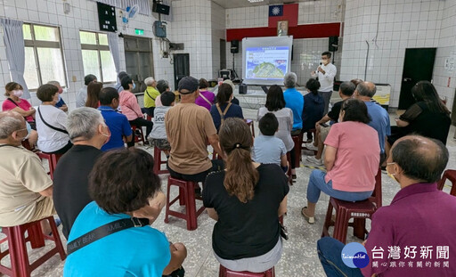 「113年度推動山坡地水土保持管理走入社區」講習 暖暖區強化高齡者坡地防災意識