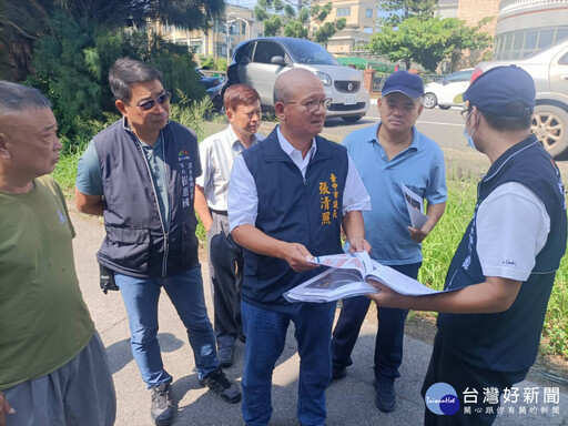 台中海線多處低漥地逢雨必淹 議長促清水信義路優先墊高