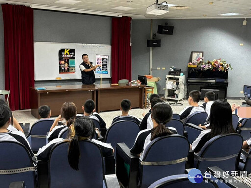 集集分局犯罪預防宣導 進軍校園