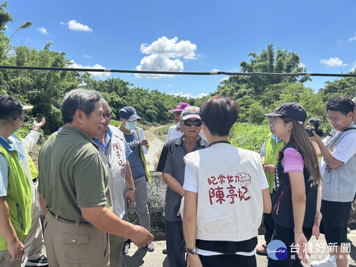 左鎮2橋梁必須改建 立委陳亭妃卯力爭取1.7億經費