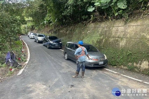 復興區雪霧鬧道路坍方搶通 替代道路14：50開放下山通行