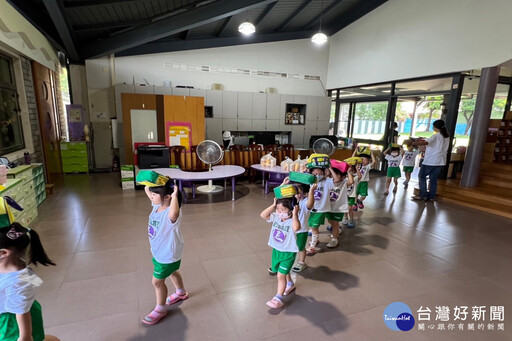 配合國家防災日 佳里辦幼兒園地震避難演練