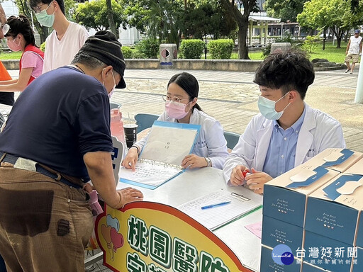 部桃聯合桃園市社會局推廣健康宣導 增進遊民及弱勢自我照顧意識