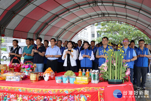 國慶焰火祈福祭典 張麗善祈求活動圓滿