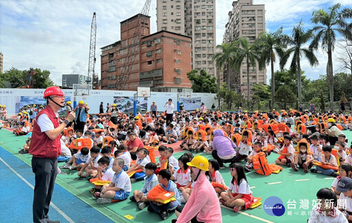 新北國家防災日示範觀摩演練 加強師生應變能力建構安心學習校園