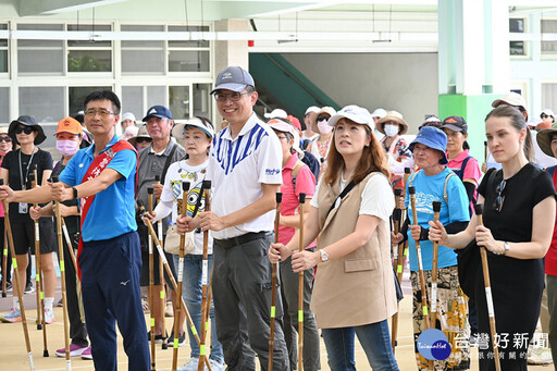 達德能源完成發電500MW里程碑 竹杖健走與在地同樂