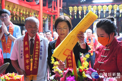 彰化縣13尊媽祖齊聚員林福寧宮 神氣強強滾