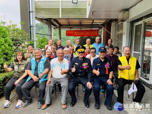 白河警分局關嶺派出所所長交接 地方仕紳觀禮祝賀