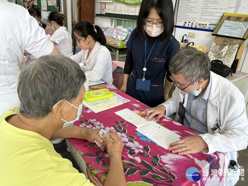 桃園醫院新屋分院深入沿海社區 義診守護居民健康