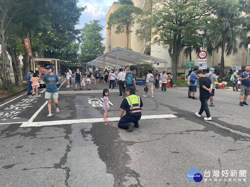 桃警全體總動員 保障桃園地景藝術節圓滿順利