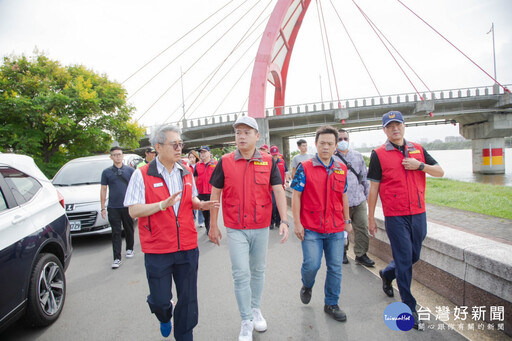 全力守護新竹市民安全 邱臣遠三度視察防災工作