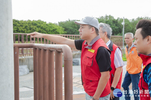 全力守護新竹市民安全 邱臣遠三度視察防災工作