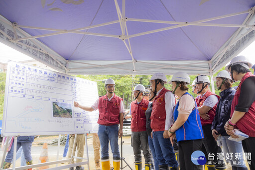 瑞芳區阿美家園連外道路搶修 快樂山聚落34族人安置中