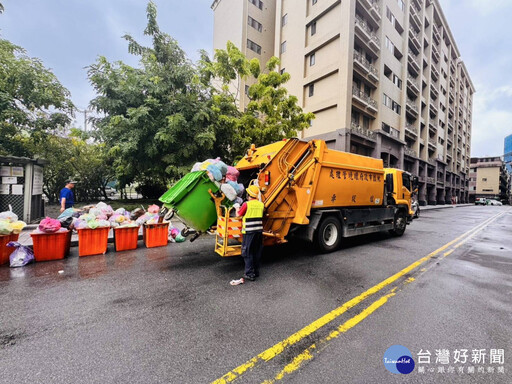 颱風後桃園市容重現 2,900名清潔隊員恢復環境整潔