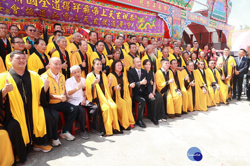 北極玄天上帝飛昇得道 韓國瑜、許淑華祈求國泰民安