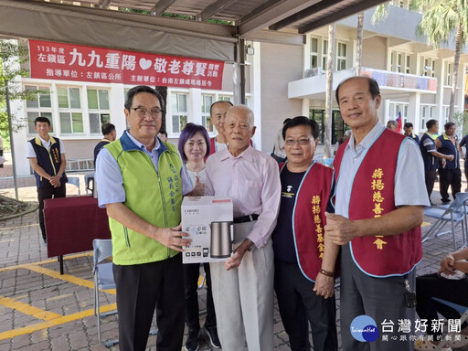 以具體行動落實佛法照顧眾生理念 左鎮噶瑪噶居寺贈送65歲長者安全小家電