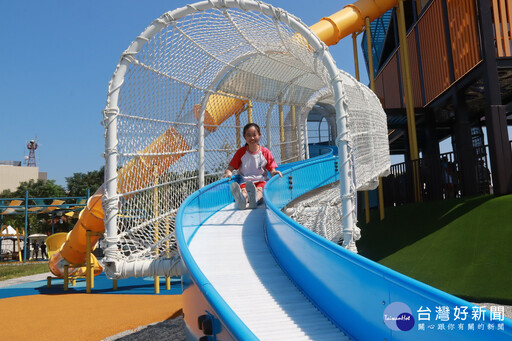 草屯酷比親子運動公園啟用 打造共融遊憩新地標