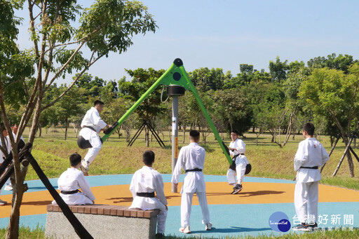 草屯酷比親子運動公園啟用 打造共融遊憩新地標