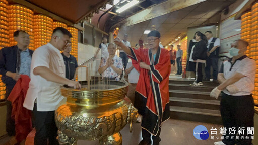 新主委心願景、桃園慈護宮「減爐」 展現桃園媽疼惜環境永續發展