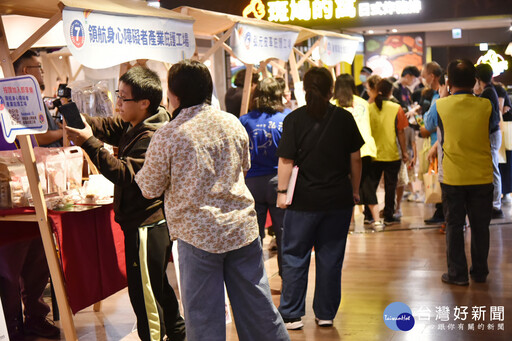 雲嘉南庇護工場成果展 民眾相挺買氣旺