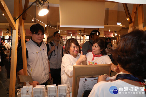 助女力創業圓夢 黃敏惠北上華山文創園區打氣