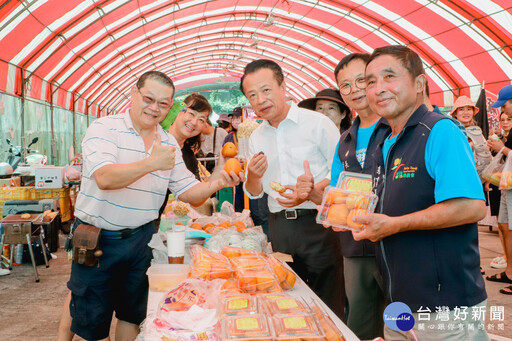 好柿連連 嘉義縣番路鄉柿子節熱鬧登場