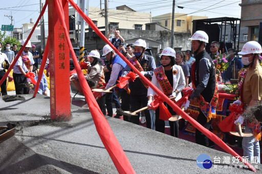 打造治安守護新地標 三崙派出所整(增)建工程動土