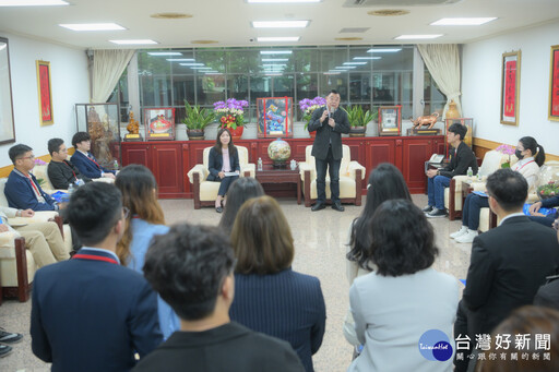 桃園市青年諮詢會參訪市議會 議長期盼攜手共建幸福城市