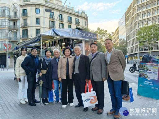 與海外台僑交流 張麗善會晤巴塞隆納僑界代表