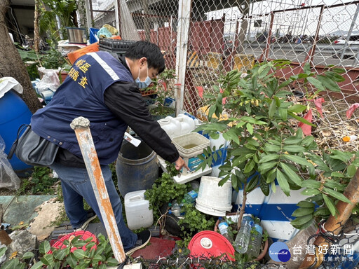 新北出現登革熱零星病例 衛生局籲民眾持續落實清除孳生源