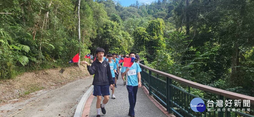 南投高中戶外教育 日月潭見證青體能挑戰與國防教育的完美結合