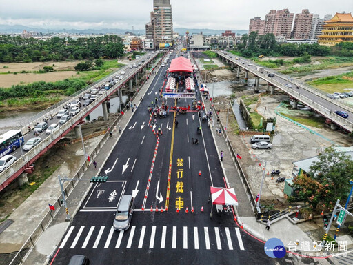 嘉義市台18線軍輝橋竣工 明上午7時開放通行