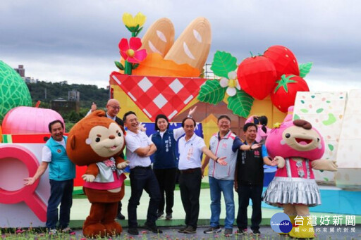 大溪水岸花卉農遊 蘇俊賓：賞遊美麗花海並支持桃園好農