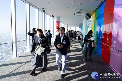 率隊參訪大阪城市建設 林欽榮：持續友好關係 零碳建築交流