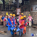 模擬地震及黑熊脫逃產生危機 新竹縣進行大量傷病患實戰演習