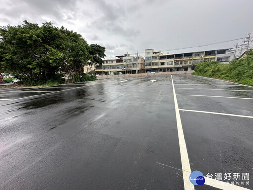 紓解大甲市區停車壓力 火車站後站及壘球運動園區新增近170個停車格