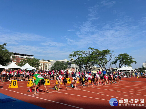 屏東盃全國中小學田徑錦標賽熱鬧開幕 各地菁英齊聚爭鋒